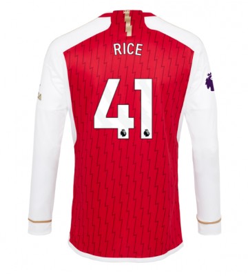 Maillot de foot Arsenal Declan Rice #41 Domicile 2023-24 Manche Longue